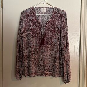 Knox Rose blouse, sz M